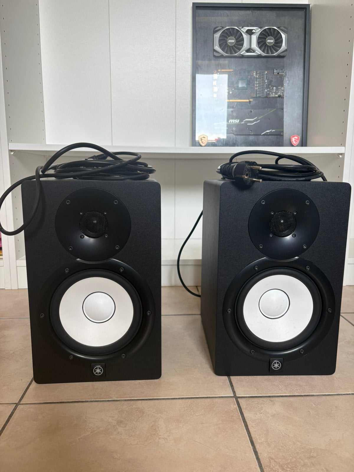 Yamaha studio speakers, Audio, Tv en Foto, Luidsprekerboxen, Zo goed als nieuw, Yamaha, Ophalen