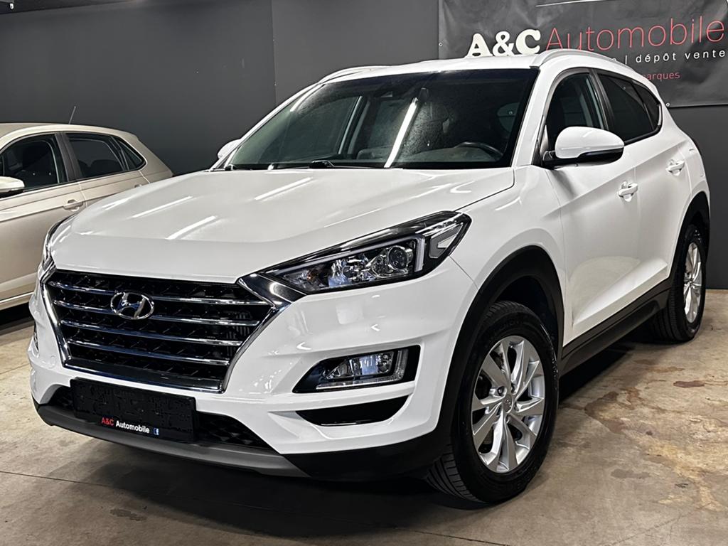 Hyundai Tucson 1.6 Diesel, Auto's, Hyundai, Voorwielaandrijving, Stof, 4 cilinders, Wit