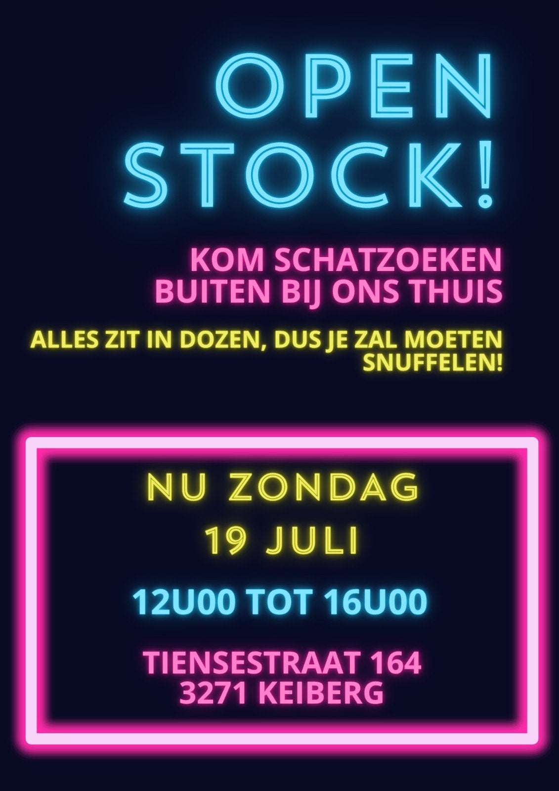 Zondag 19 juli garageverkoop vintage brocante curiosa, Enlèvement