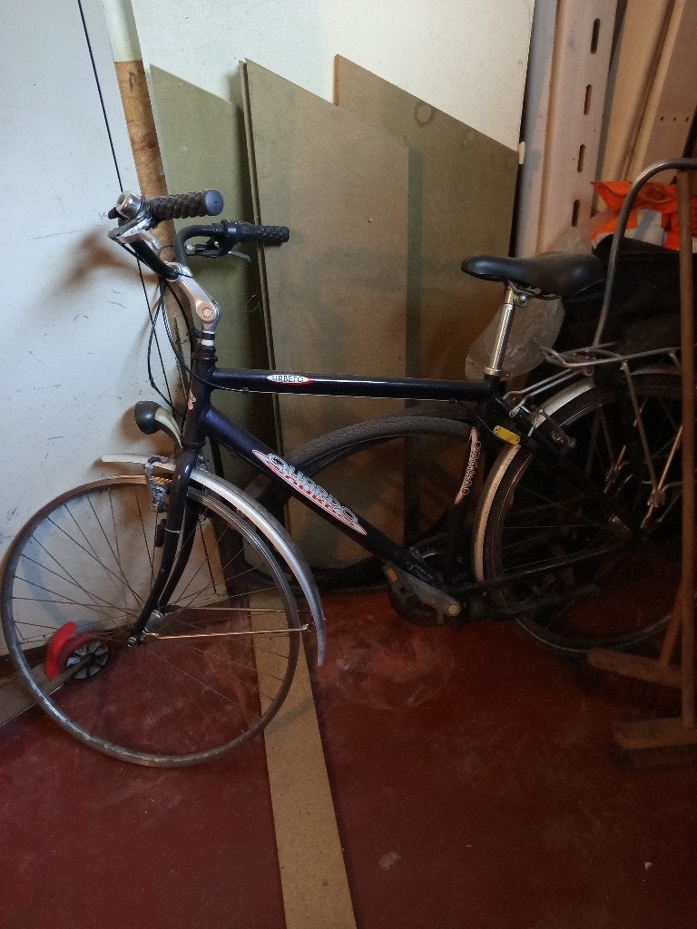 10 Euro Herenfiets te koop voor herstel, Gebruikt, Velgrem, Versnellingen, Ophalen