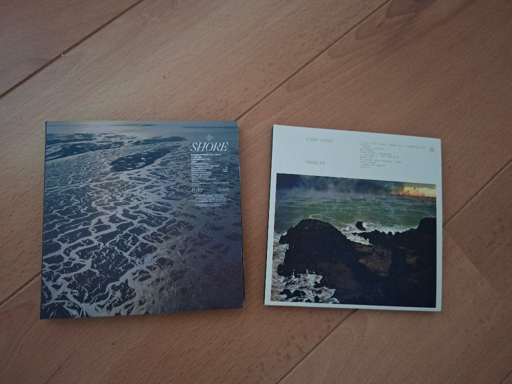 2 cd's Fleet Foxes: Shore en Crack up, Enlèvement ou Envoi