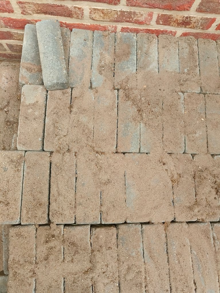 Gratis klinkers, Jardin & Terrasse, Pavé & Dalles, Enlèvement, Utilisé, Briques