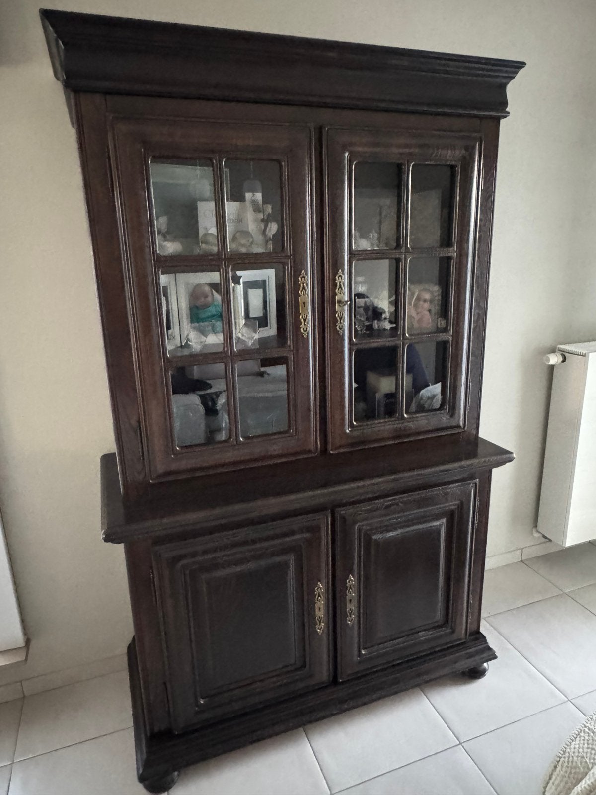 Dressoir + vitrinekast, Enlèvement, Utilisé