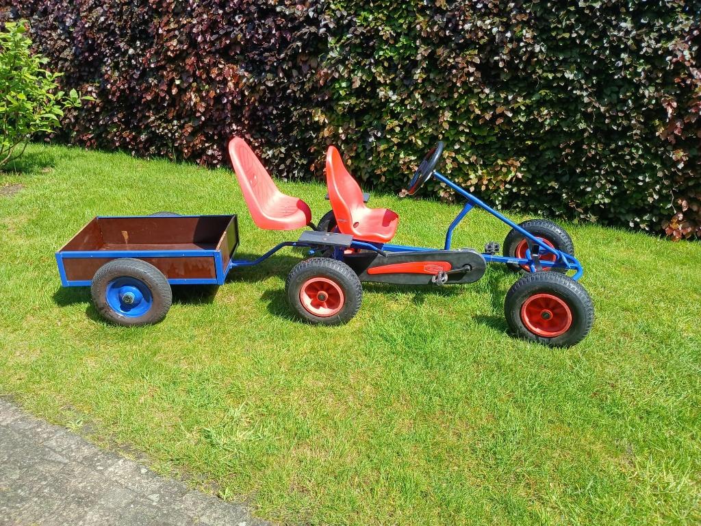 Gocart Berg, Kinderen en Baby's, Speelgoed | Buiten | Skelters, Ophalen, Gebruikt, Berg, Duozit
