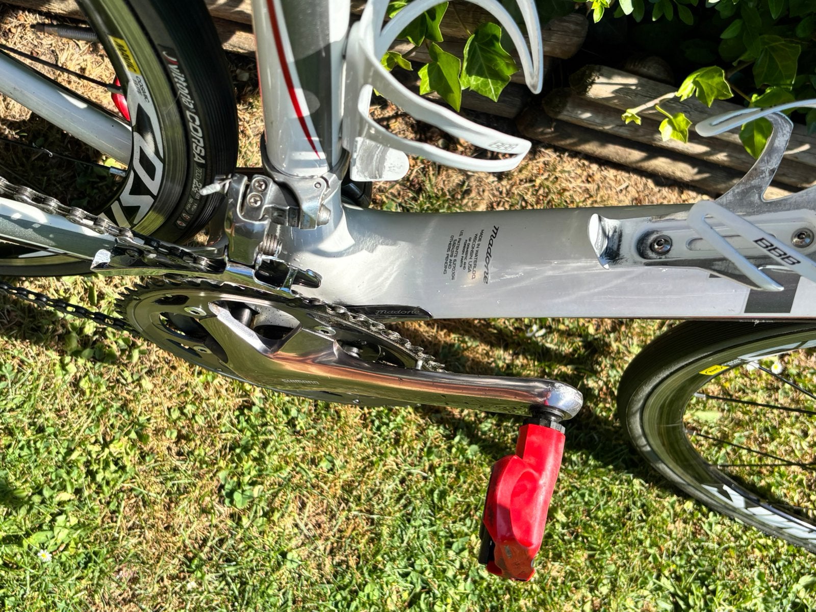 Wit carbon maat 52 trek madone, Vélos & Vélomoteurs, Autres marques, Frein sur jante, Femmes, 49 à 53 cm