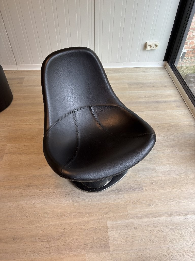 chaise pivotante, 75 à 100 cm, Comme neuf, Enlèvement, Cuir