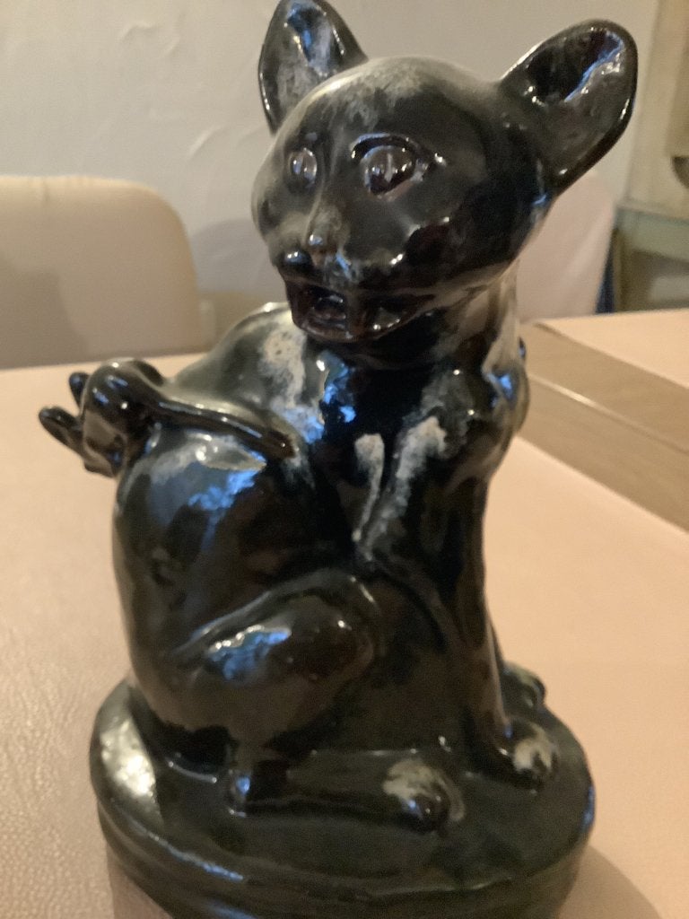 Uniek beeld kat en muis  jaren 60, Ophalen