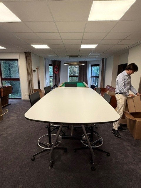 Vitra MedaMorph hoge vergadertafel, Kantine of Aula, Ophalen, Gebruikt, Tafel