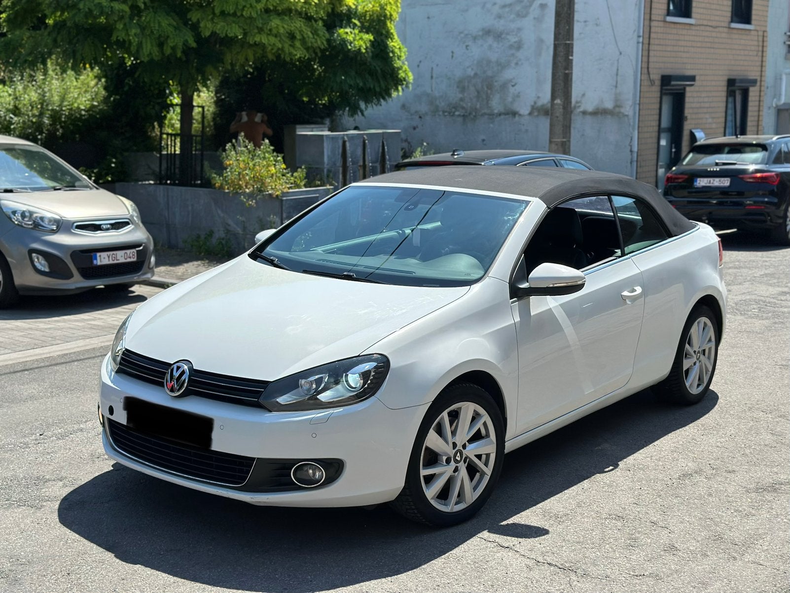 Vw golf 6 cabriolet 2.0tdi pret à immatriculer, Auto's, Volkswagen, Bluetooth, Euro 5, Cabriolet, Leder