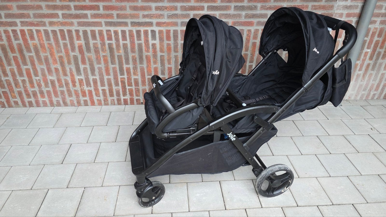 Joie dubble buggy, Ophalen