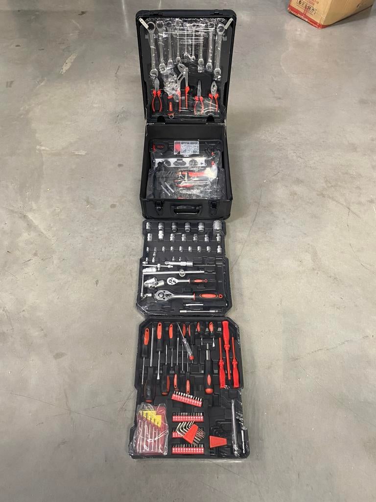 NIEUW Gereedschapskoffer 4 Laden Trolley Vol, Ophalen, Gevuld, Zo goed als nieuw