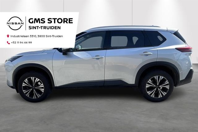 Nissan X-TRAIL Mild-Hybrid 163 X-Tronic N-Connecta 7plaatsen, Auto's, Stof, Gebruikt, Zwart, 2000 kg