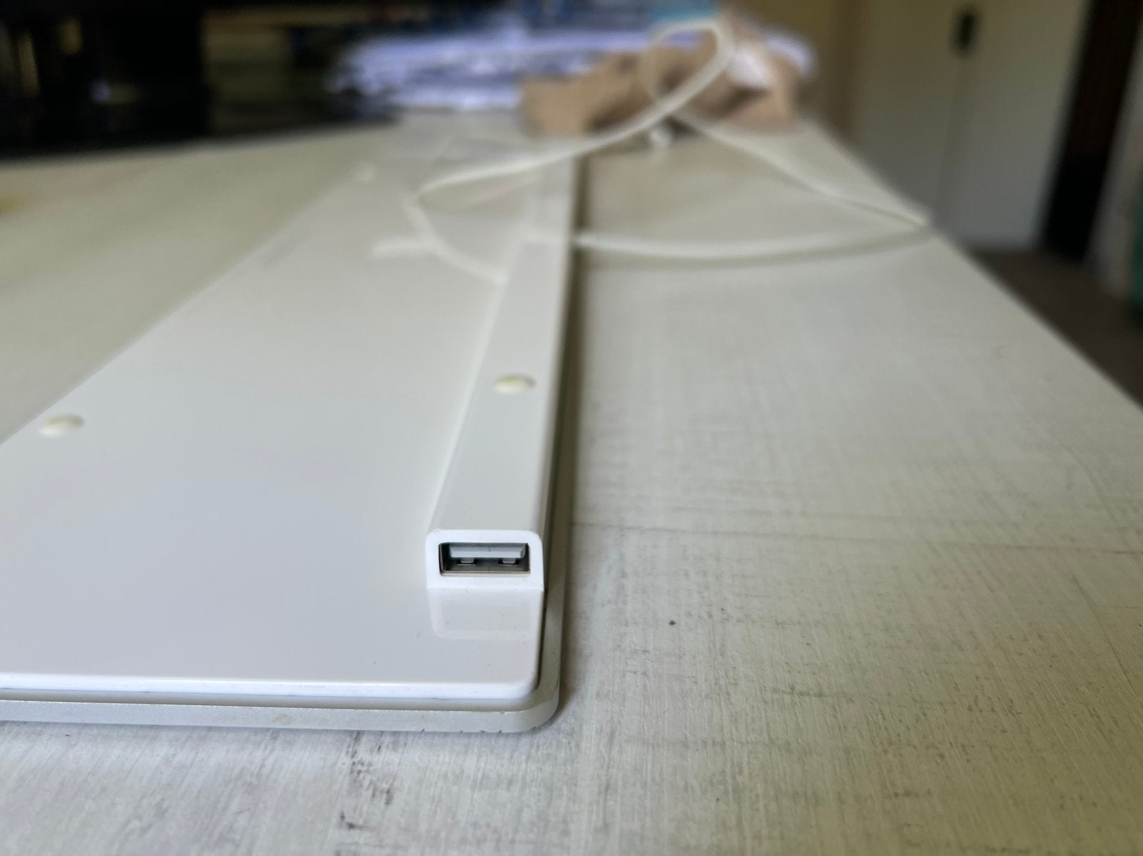 Clavier filaire Apple Magic Keyboard, Informatique & Logiciels, Claviers, Multi-appareil, Azerty, Comme neuf, Enlèvement