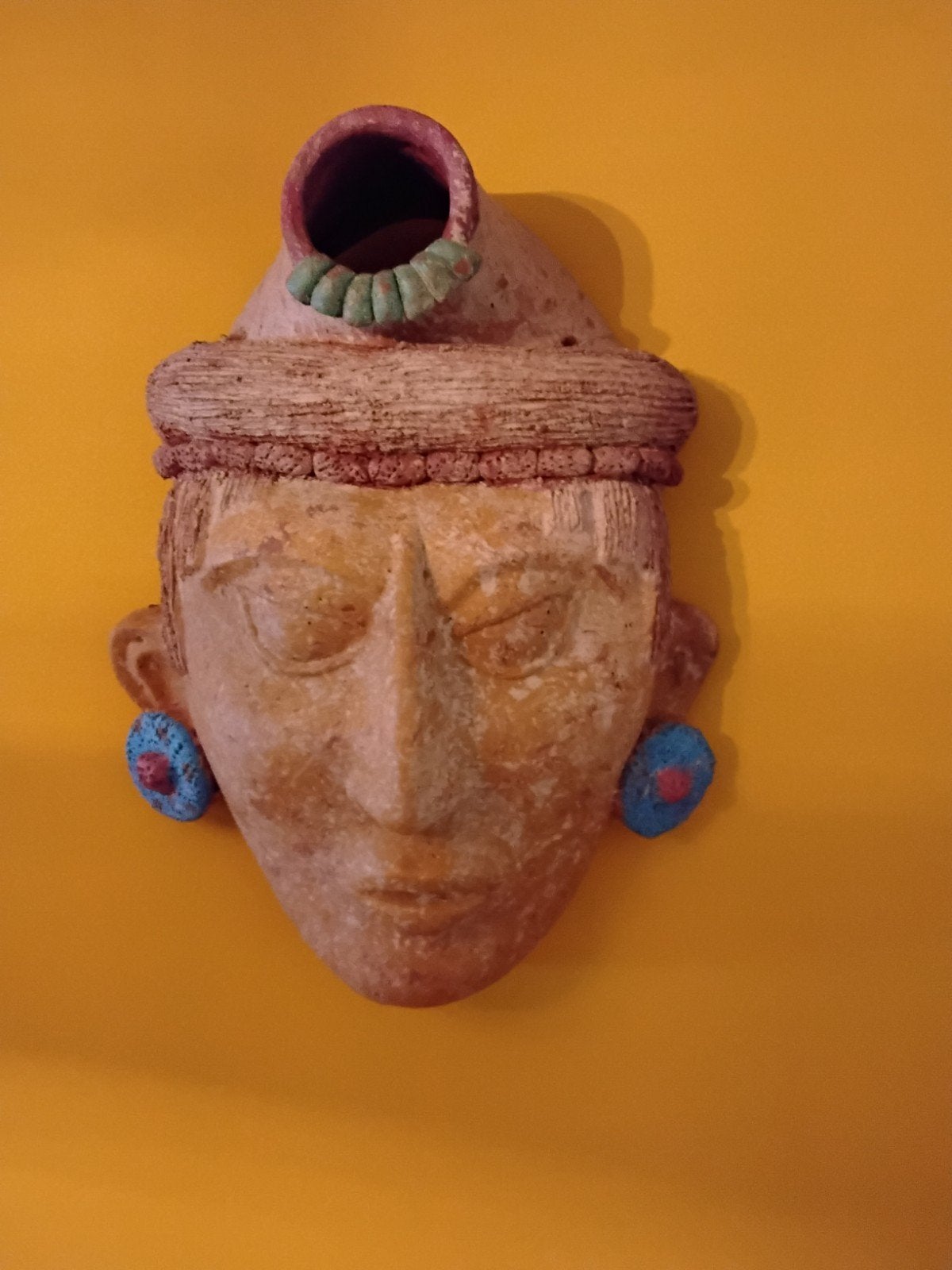 Mexicaanse authentieke masker, Ophalen