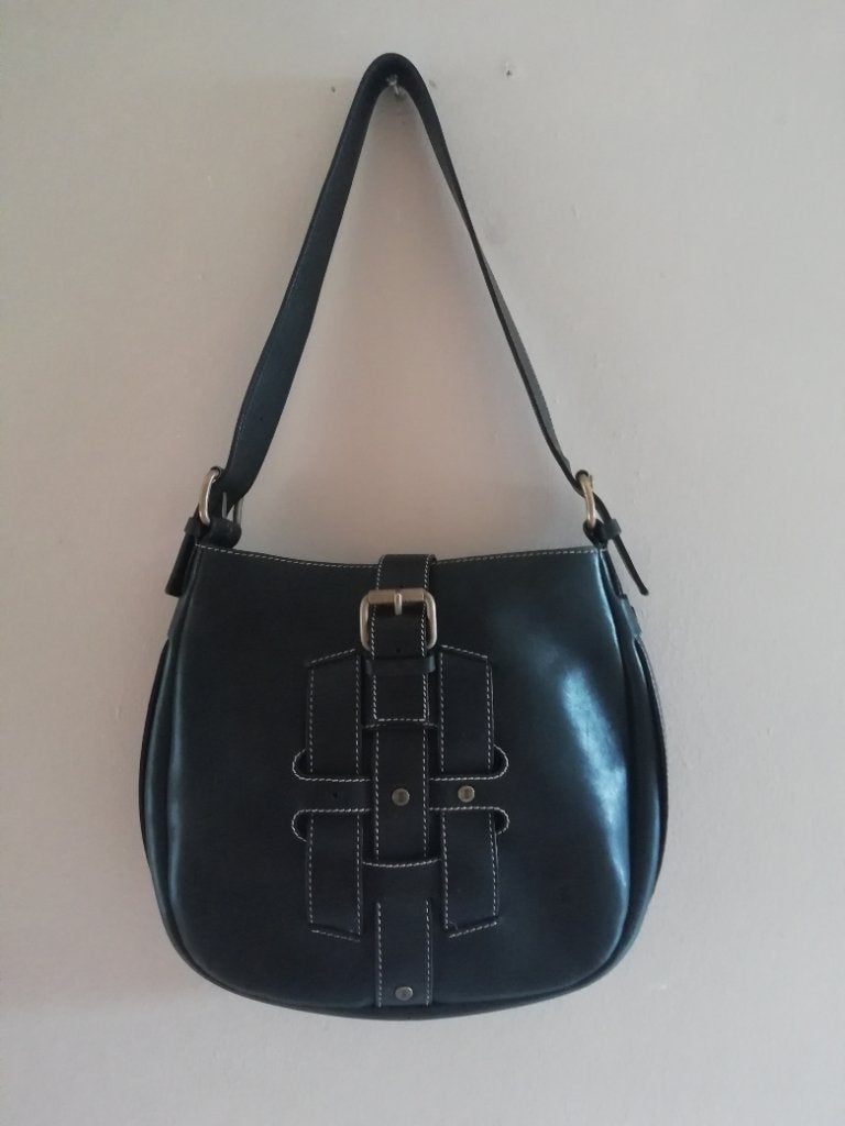 Celine vintage schoudertas, Handtassen en Accessoires, Tassen | Schoudertassen, Overige merken, Zwart, Ophalen of Verzenden, Zo goed als nieuw