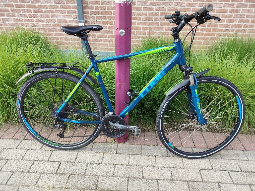 Vélo homme "Cube",27 vitesses,freins à disques hydrauliques, Autres marques, Vitesses, 57 à 61 cm, Enlèvement