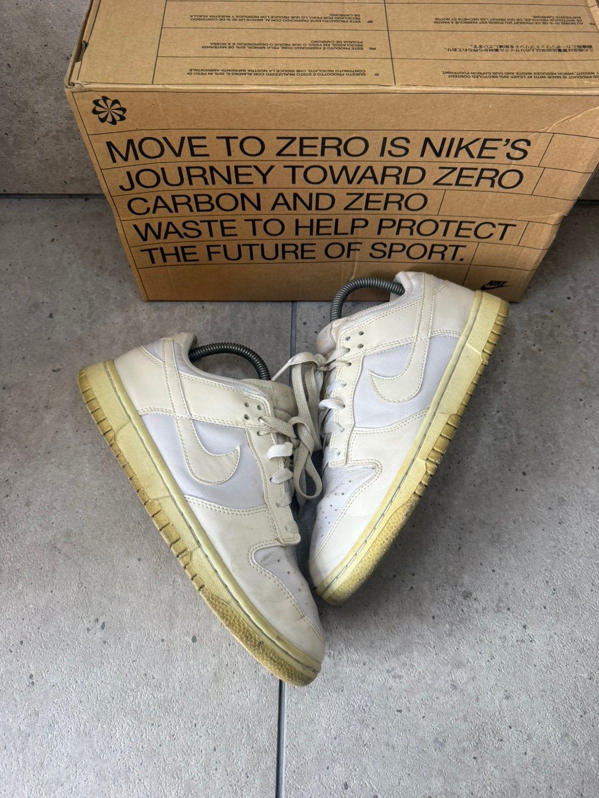 Nike Dunk Low Beige 39, Enlèvement ou Envoi, Beige, Sneakers et Baskets, Comme neuf