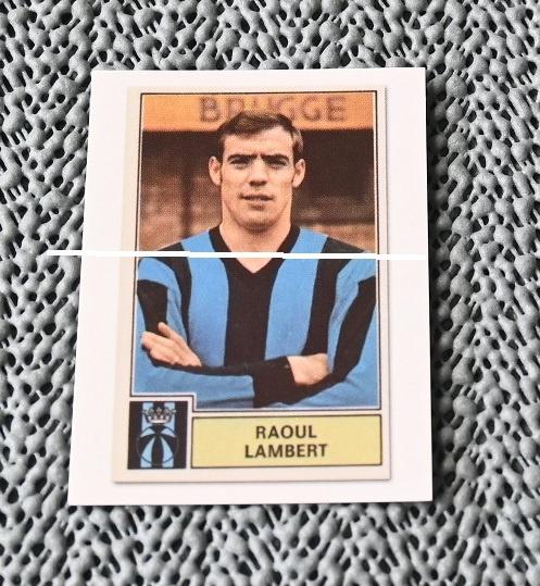 Panini Football 2010 / Raoul Lambert Club Brugge, Verzamelen, Verzenden, Zo goed als nieuw, Poster, Plaatje of Sticker
