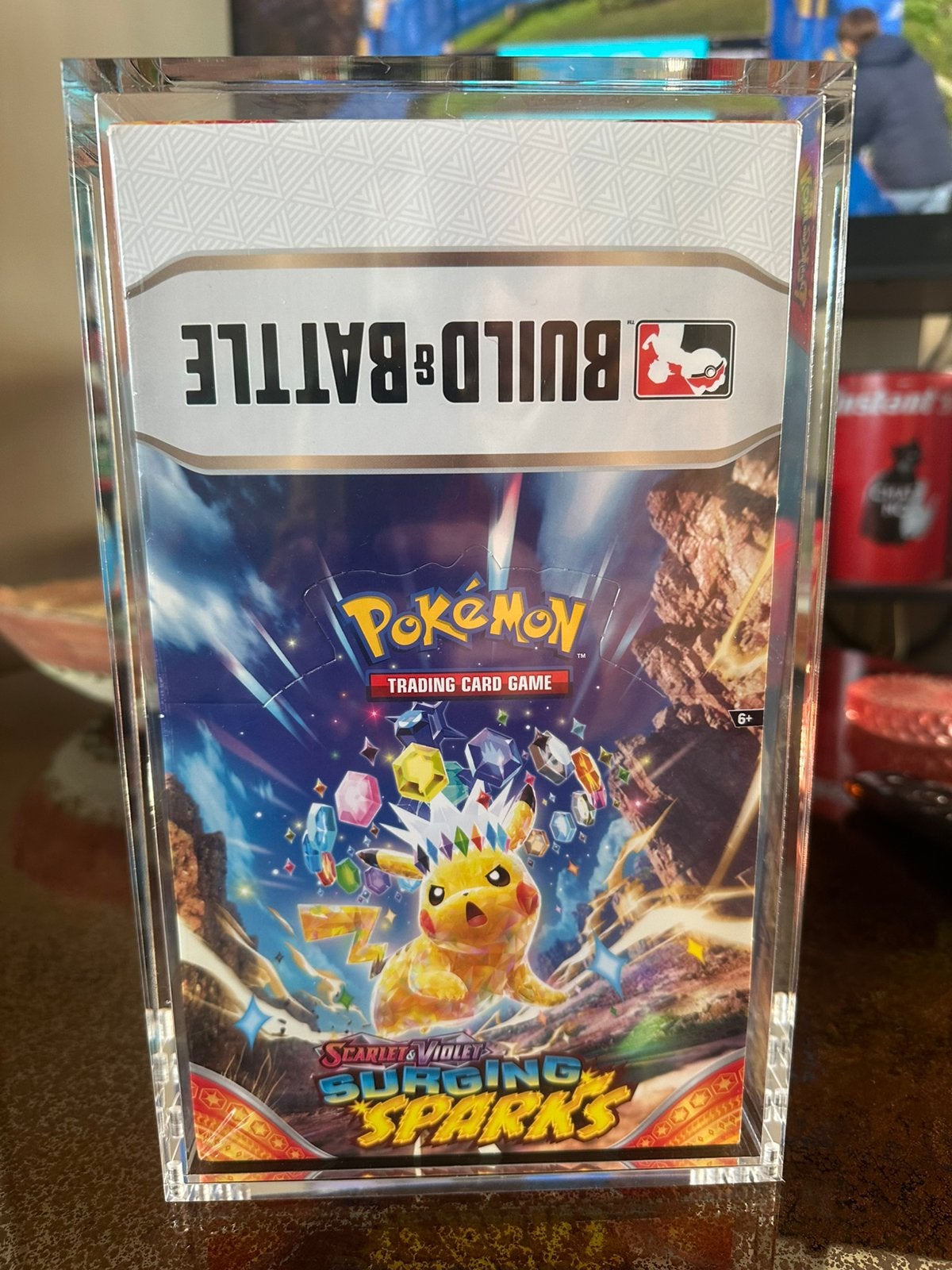 Pokemon surging sparks build&butlle, Ophalen of Verzenden, Zo goed als nieuw
