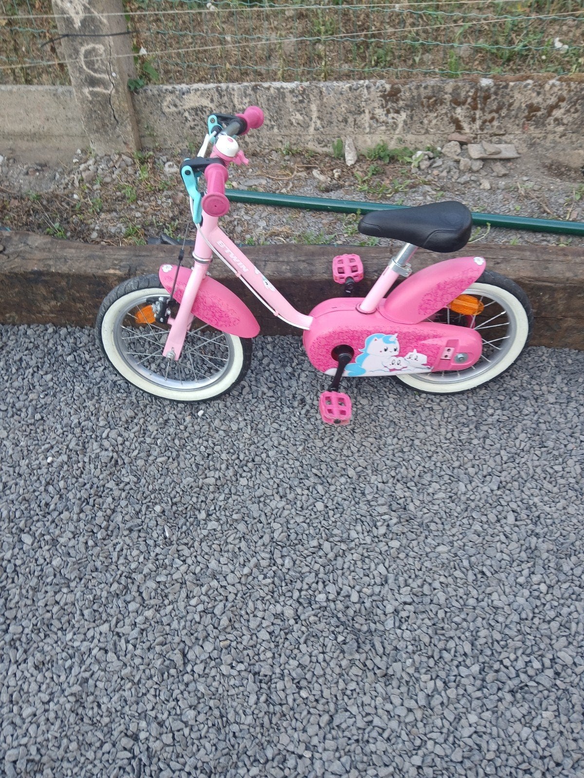 Vélo btwin 14 pouces pour fille, Enlèvement