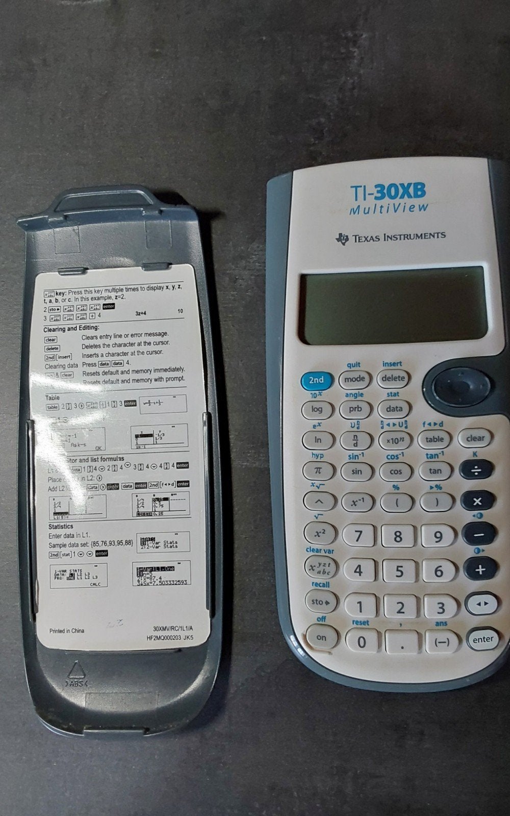 TI-30XB REKENMACHINE, Diversen, Ophalen, Zo goed als nieuw