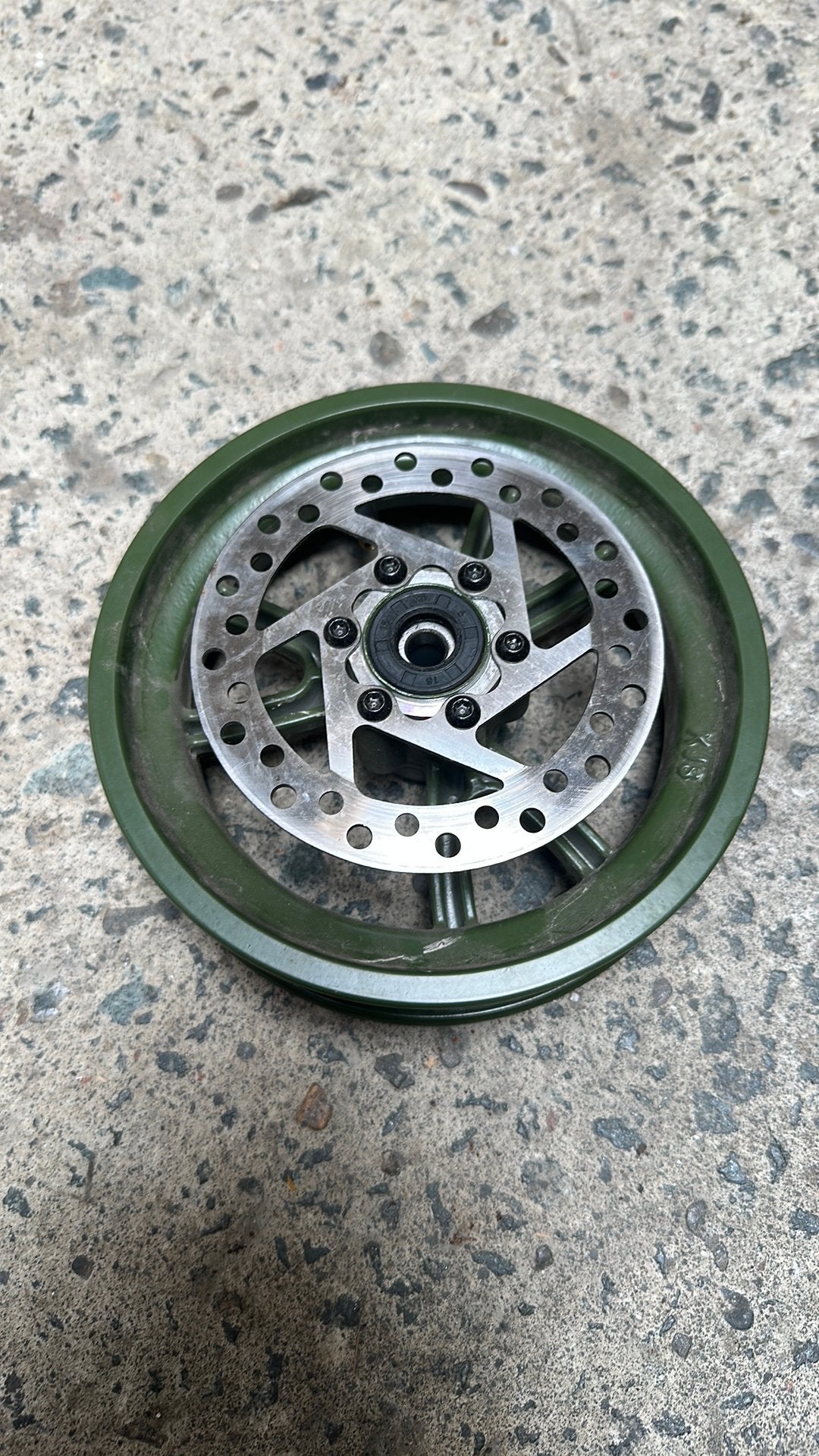 Velg Jeep Adventurer step, Enlèvement