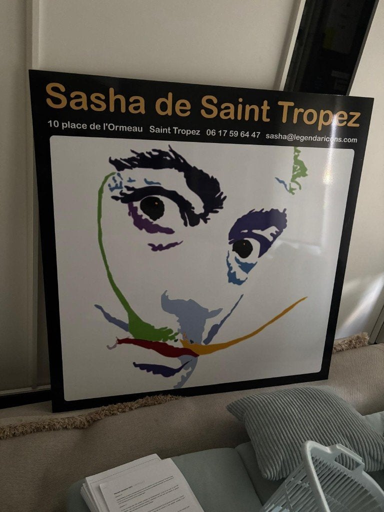 sasha de saint tropez salvator dali, Ophalen
