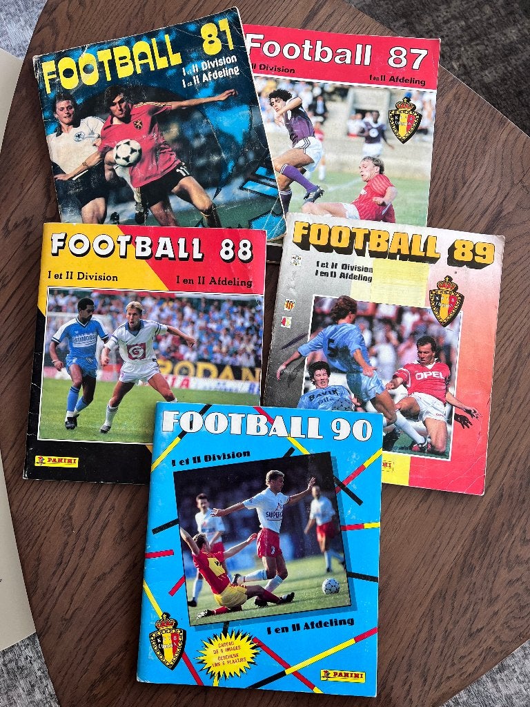 Panini album Belgisch voetbal Kompleet, Collections, Enlèvement ou Envoi, Utilisé, Affiche, Image ou Autocollant