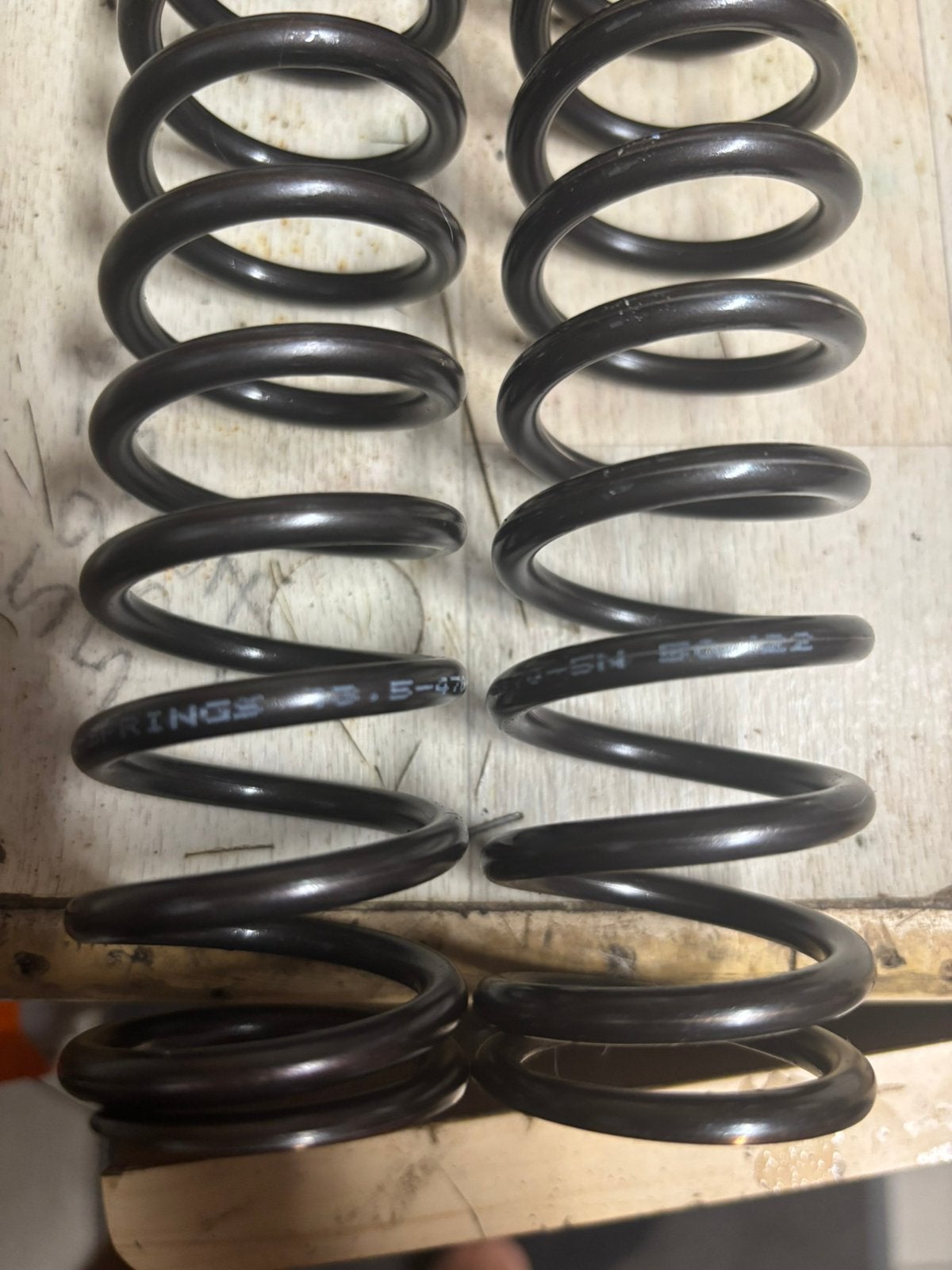 Ressorts de suspension enduro ktm ou gas gas husquvarna, Enlèvement, Utilisé