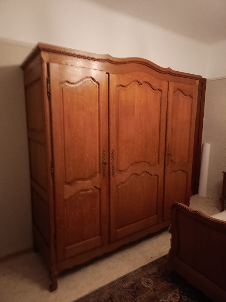 Eiken slaapkamer Louis XV stijl, Ophalen