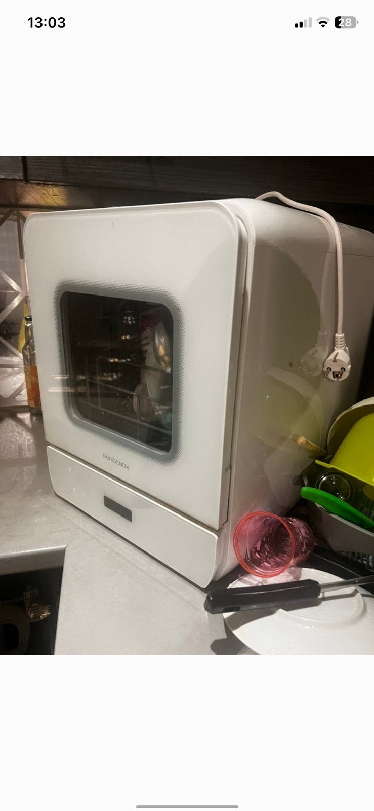 Mini vaatwasser, Elektronische apparatuur, Ophalen of Verzenden, Zo goed als nieuw