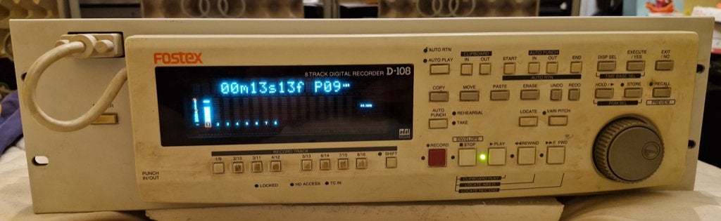 Meersporenrecorder Fostex, TV, Hi-fi & Vidéo, Appareils professionnels, Enlèvement, Utilisé, Audio