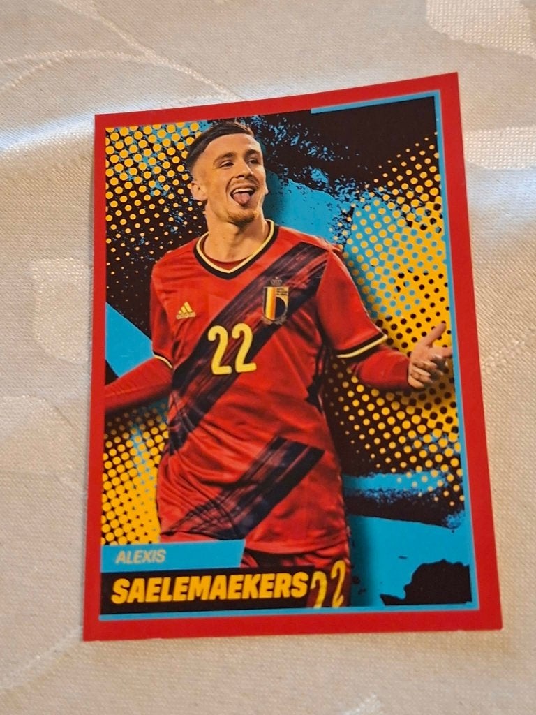 Panini / Sticker / Alexis Saelemakers / Rode Duivels, Verzamelen, Ophalen of Verzenden, Nieuw, Poster, Plaatje of Sticker