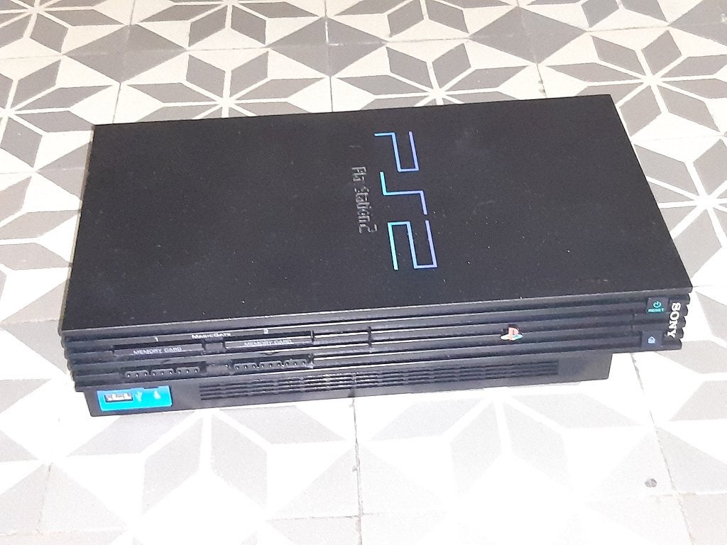 Playstation 2, Gebruikt, Met games, Ophalen of Verzenden, Met 1 controller