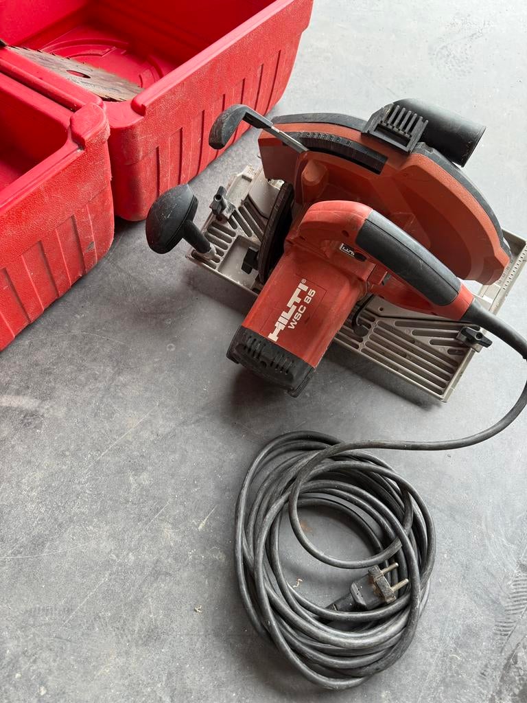Hilti wsc 85 cirkelzaag, Ophalen, Zo goed als nieuw