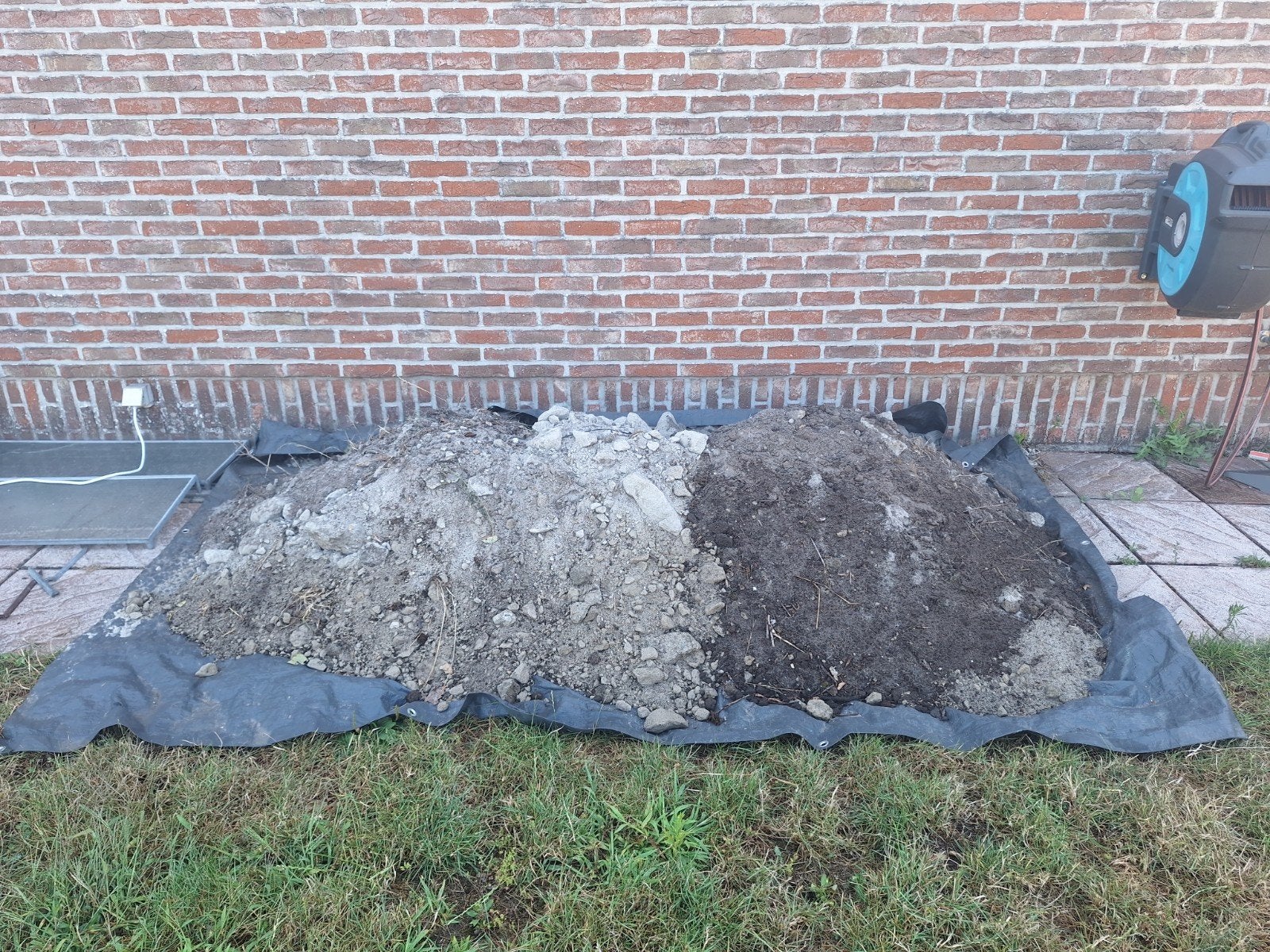 Grond, zand, opvulling, Tuin en Terras, Zand, Ophalen, Gebruikt, Betonzand