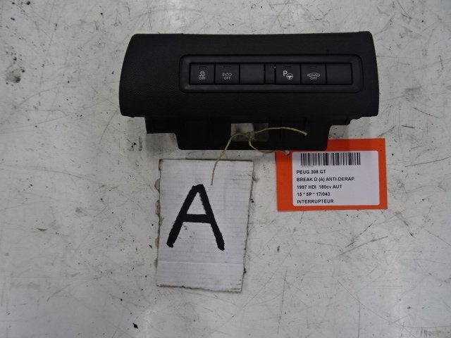 COMMUTATEUR 308 (L3 / L8 / LB / LH / LP) (9677944877), Utilisé, Peugeot