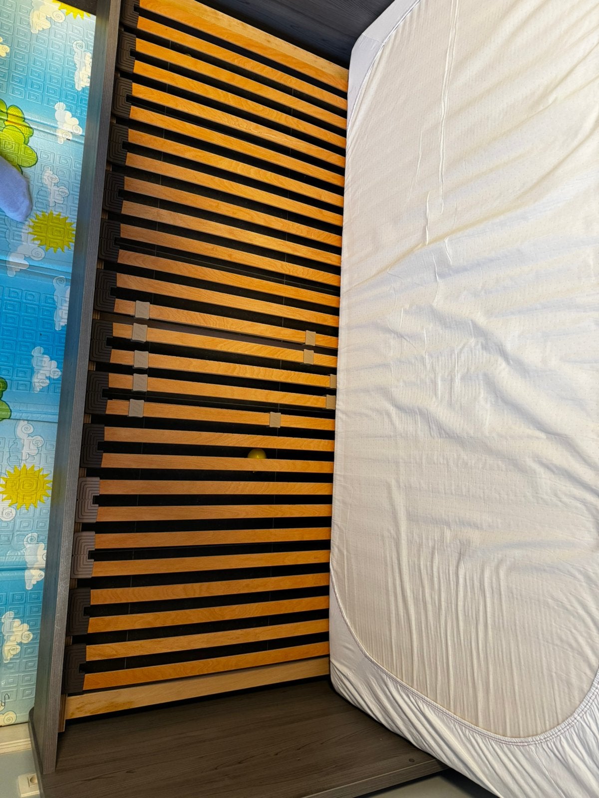 Eenpersoonsbed te koop., Enlèvement, Comme neuf