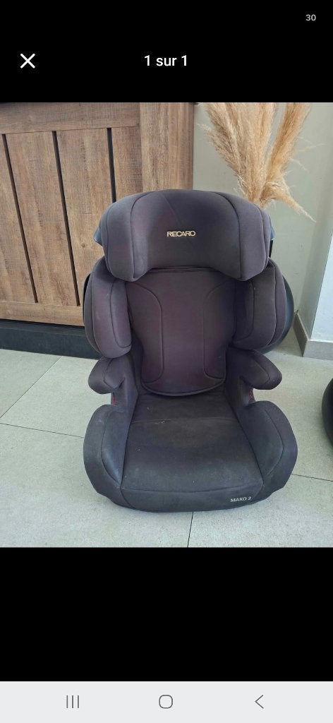 Siège auto isofix, Enlèvement, Utilisé, Isofix