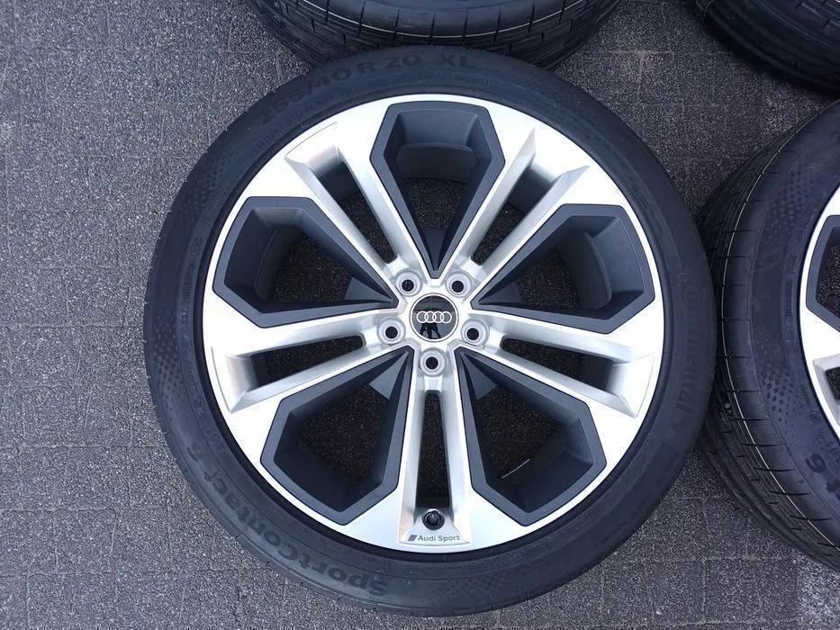 Jantes audi sport 20 inch original + pneus 255/40/20, Pneus et Jantes, 255 mm, Pneus été, Enlèvement