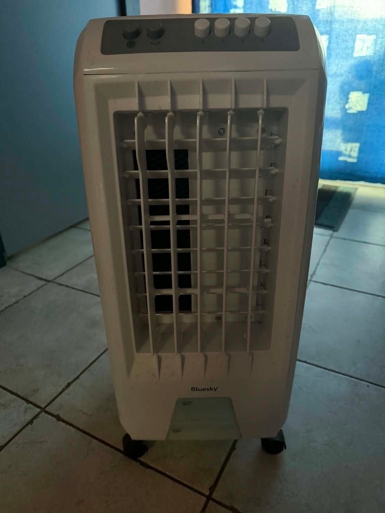 rafraichisseur d'air, Electroménager, 60 à 100 m³, Enlèvement, Utilisé, Ventilateur sur pied