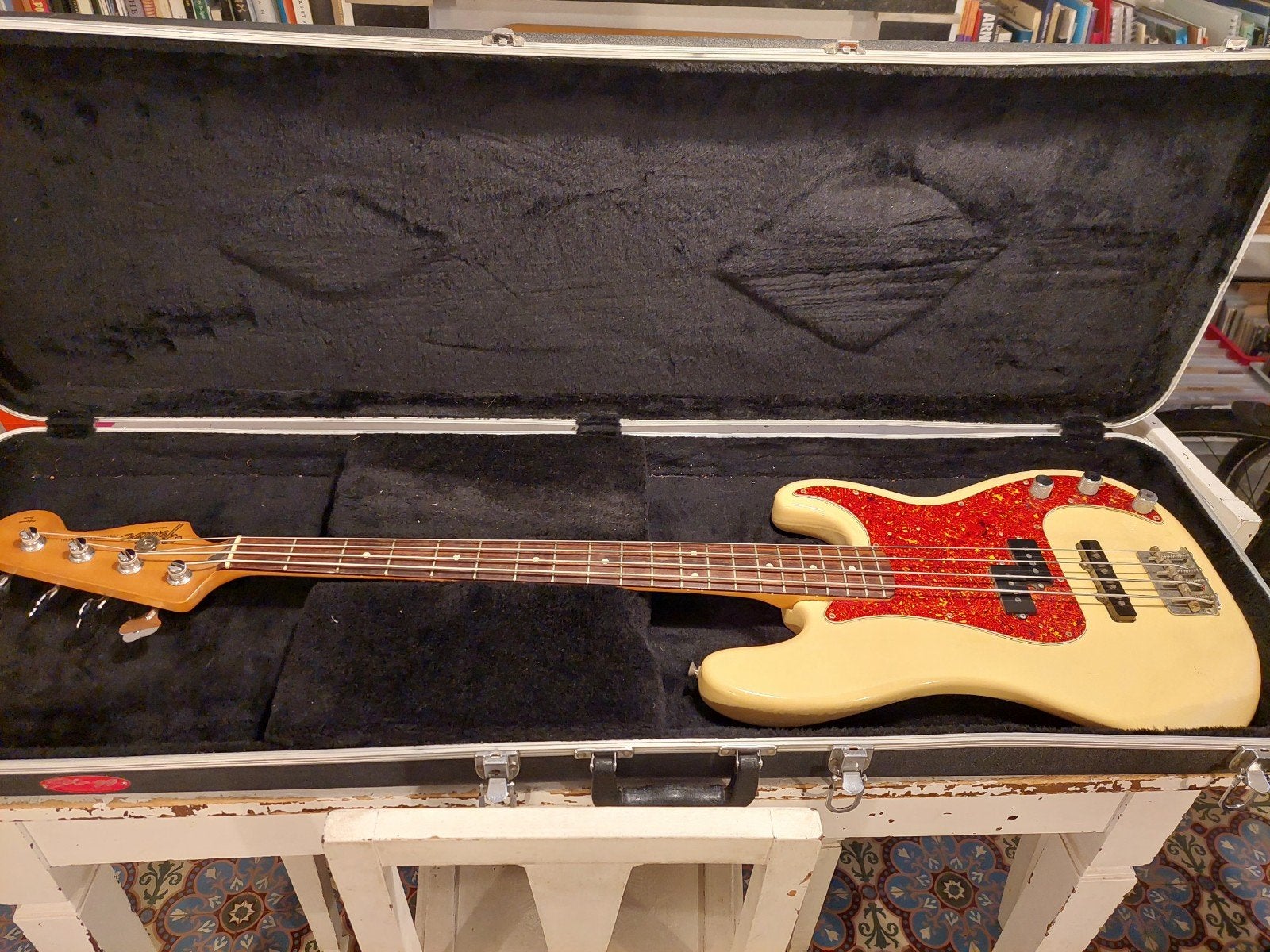 Fender basgitaar jazz precision, Ophalen, Zo goed als nieuw, Elektrisch
