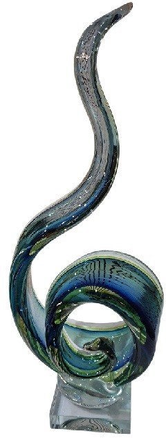 sculpture en verre design, Enlèvement