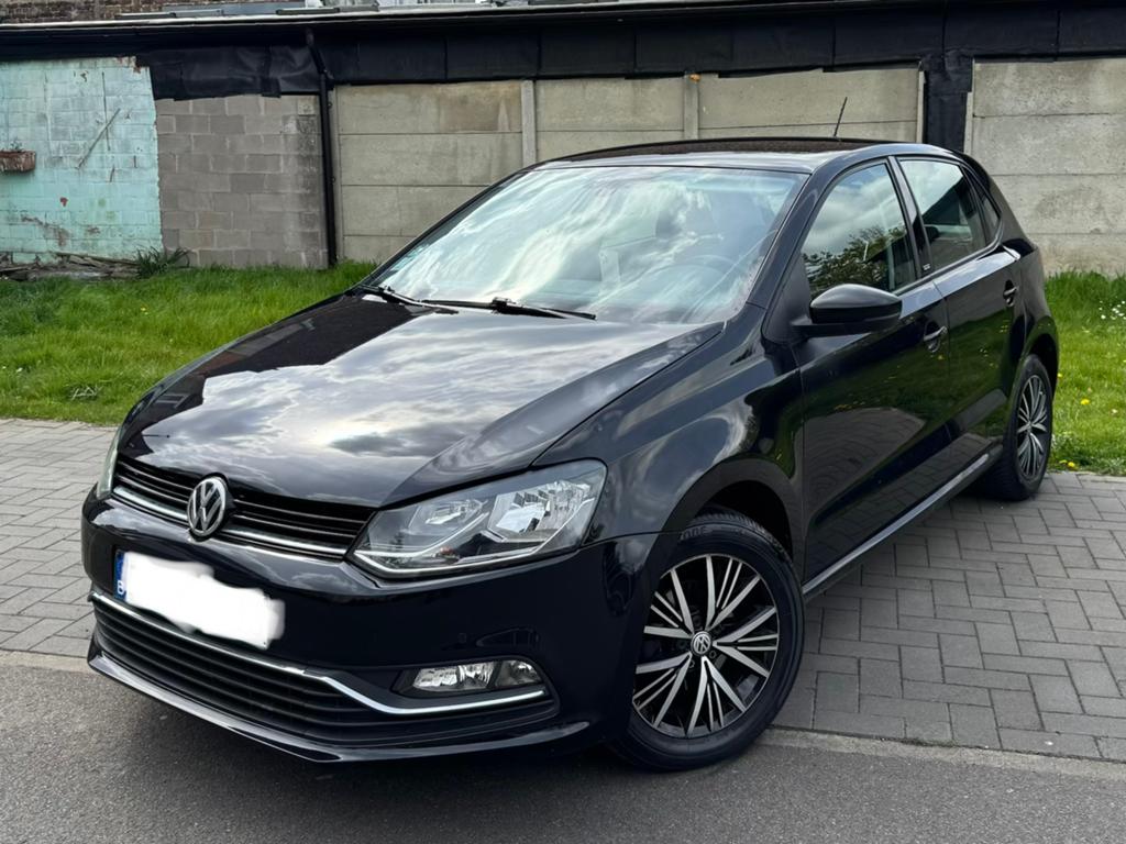 VW POLO / 1.4 TDI EURO 6B / CARPLAY / NAVI, Auto's, Volkswagen, Euro 6, Zwart, Bedrijf, 5 deurs