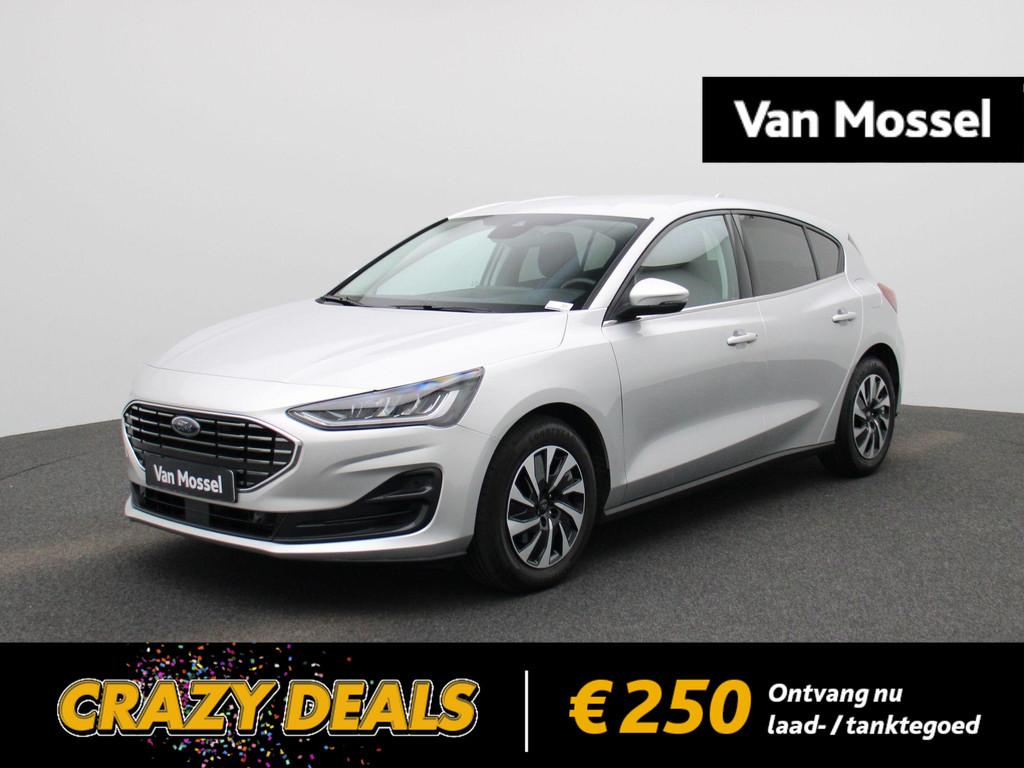 Ford Focus 1.0 EcoBoost Hybrid Titanium | Camera | Navigatie, Auto's, Stof, Gebruikt, Euro 6, Bedrijf