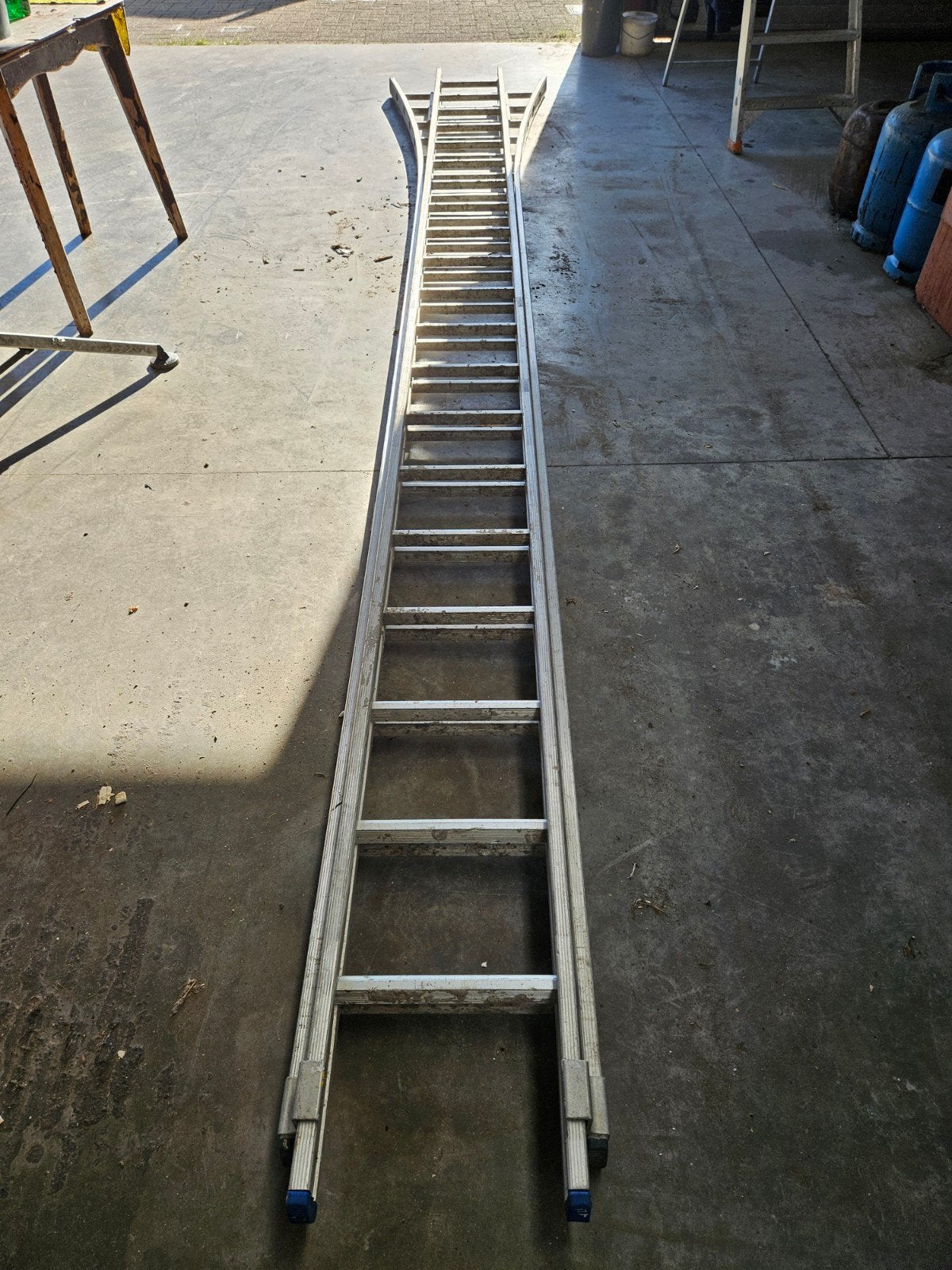 aluminium ladder, Ophalen, Ladder