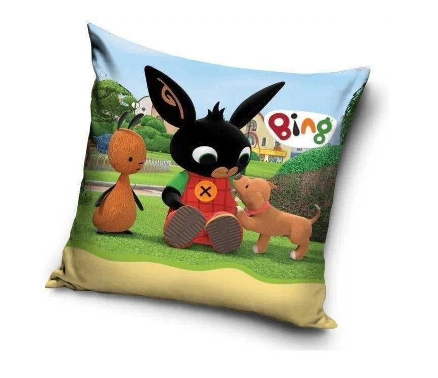 Bing Konijn Kussen - Velours Sierkussen Bing Bunny, Enfants & Bébés, Neuf, Tapis ou Coussin, Enlèvement ou Envoi, Multicolore
