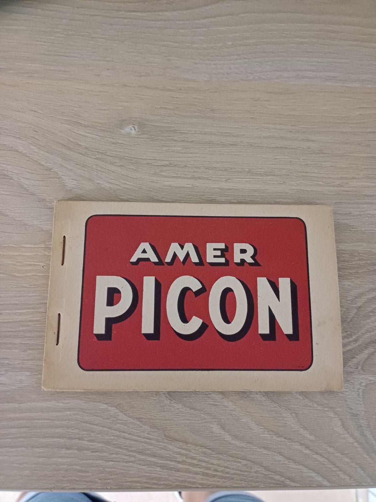 Ancien livret de picons, Enlèvement ou Envoi