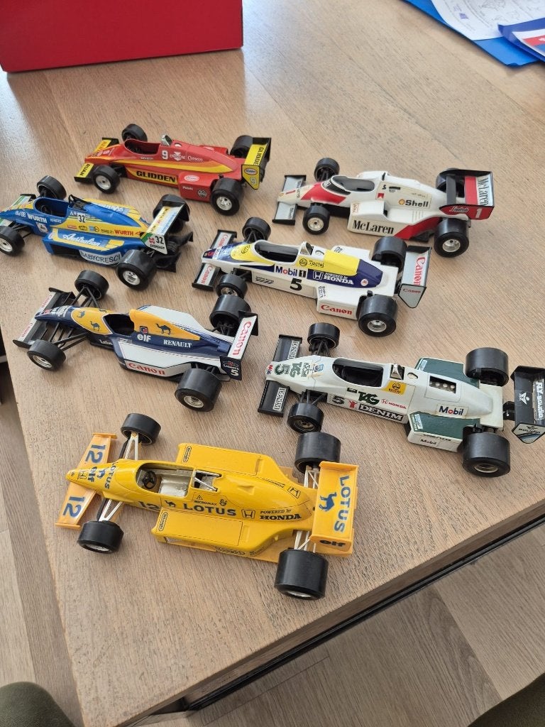 vintage Formule 1-schaalmodellen, Ophalen, Gebruikt, Formule 1