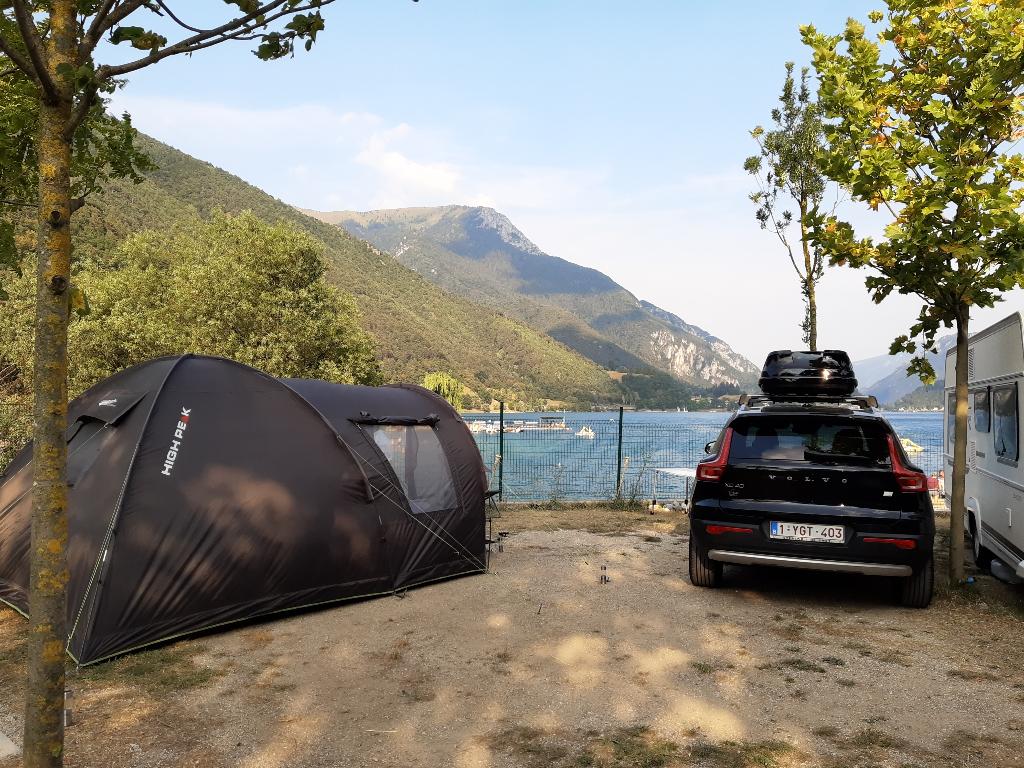 High Peak Andros 4.0 koepeltent, Caravans en Kamperen, Ophalen, Gebruikt, Tot en met 4